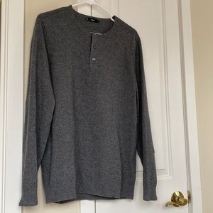 Vince Gray Pullover Wool Cashmere Blend Men’s Sweater Size Medium